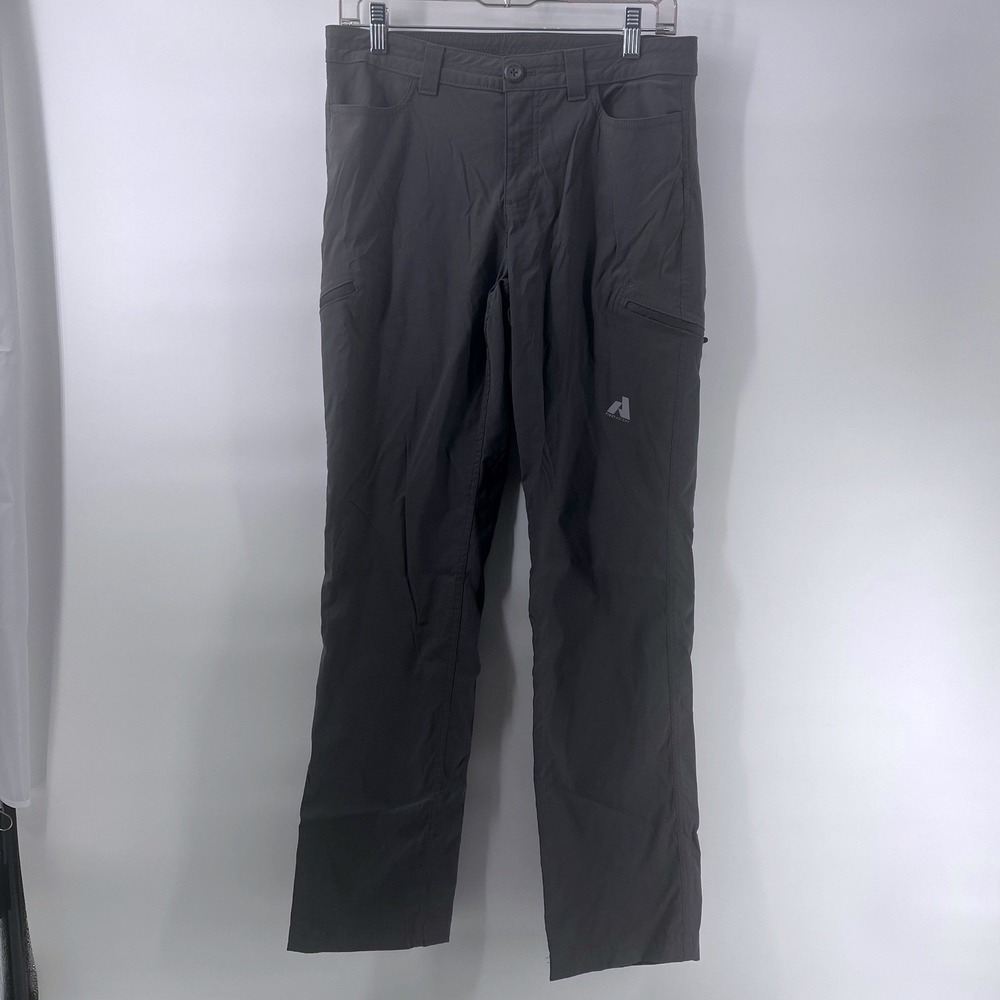 Eddie Bauer First Ascent Gray Cargo Pants 10 Hiking Outdoor Tech outdoor active - Picture 6 of 8